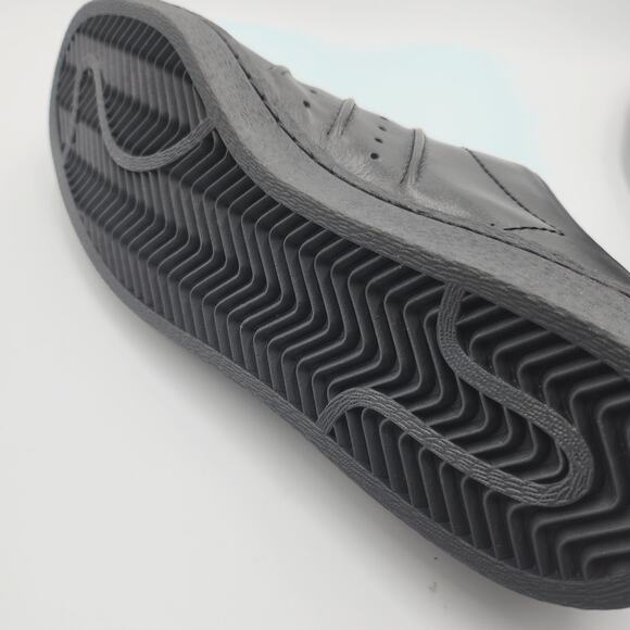 Mens Size 8.5 Adidas Sneakers Y-3 Superstar Low Top Athletic Triple Black IE3237 main image 5